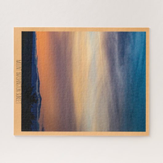 Mount Washington Sunset Puzzle (Horizontal)