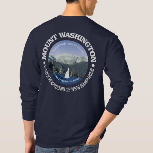 Mount Washington T-Shirt (Rückseite)