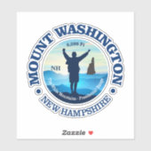 Mount Washington (V) Aufkleber (Blatt)