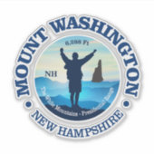 Mount Washington (V) Aufkleber (Vorderseite)