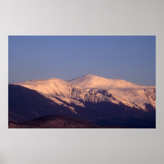 Mount Washington Winter Poster (Vorne)