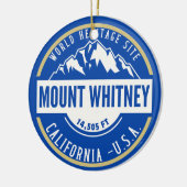 Mount Whitney: A Crown of California’s Sierra Neva Keramik Ornament (Links)
