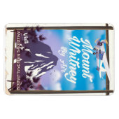 Mount Whitney, Classic California Travel Poster Magnet (Horizontal)