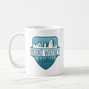 Mount Whitney Kalifornien Bergkamm-Design Kaffeetasse