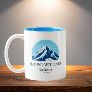 Mount Whitney Kalifornien Skigebiet Resort Souveni Zweifarbige Tasse