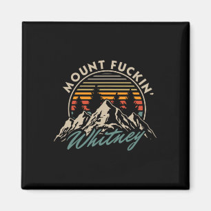 Mount Whitney Lustig California Wandern Bergsteige Magnet