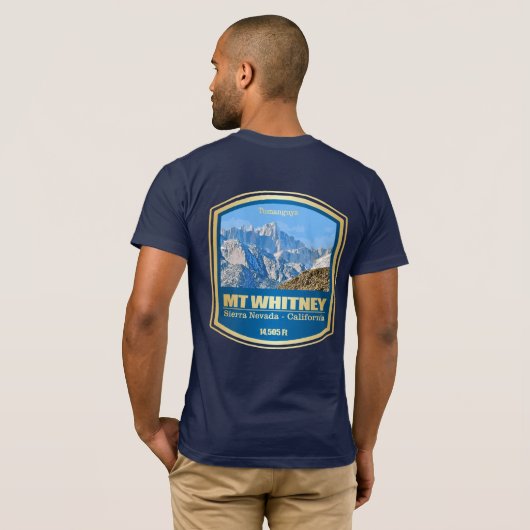 Mount Whitney (PF) T-Shirt (Schwarz voll)