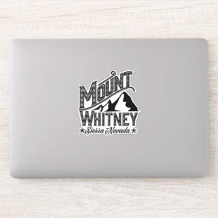 Mount Whitney Sierra Nevada Reiseplakat Aufkleber