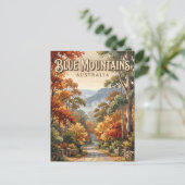 Mount Wilson Australien Postkarte (Stehend Vorderseite)