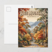 Mount Wilson Australien Postkarte (Vorne/Hinten)