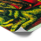 Mount Wrangell Lachs Can LabelAlimak, AK Poster (Ecke)