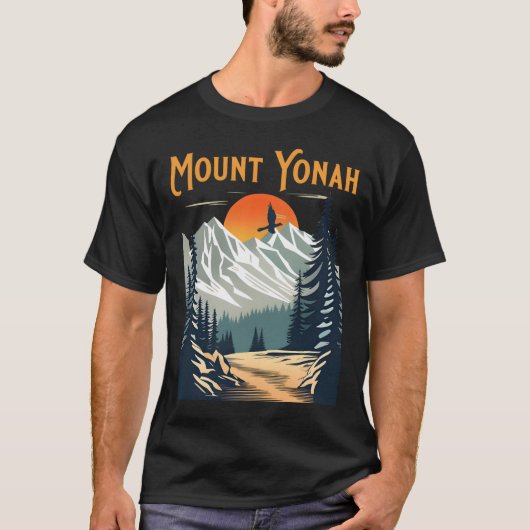 Mount Yonah Wandern T-Shirt (Vorderseite)