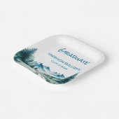 Mountain-Abenteuer-Abschlussfeier-Look Pappteller (Gewinkelt)