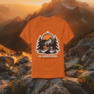 Mountain Adventure Custom Family Wiedersehen T-Shirt
