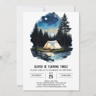 Mountain Adventure - Einladung zum Geburtstag