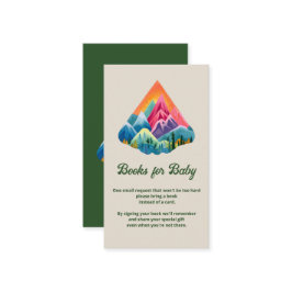 Mountain Adventure erwartet Bücher für Baby Insert