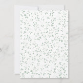 Mountain Adventure erwartet Wassercolor Baby Showe (Rückseite)