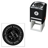 Mountain Adventure | Handmade with Love Custom Permastempel (Beispiel)