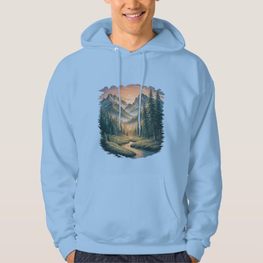 Mountain Adventure Hoodie (Vorderseite)