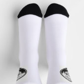 Mountain Adventure Logo | Camping Abzeichen | Outd Socken (Oben)