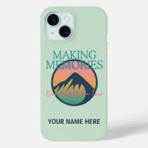 Mountain Adventures Making Memories iPhone 15 Hüll Case-Mate iPhone Hülle