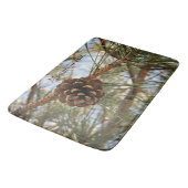 Mountain Air Pine Cone Bath Mat - Groß Badematte (Schrägansicht)