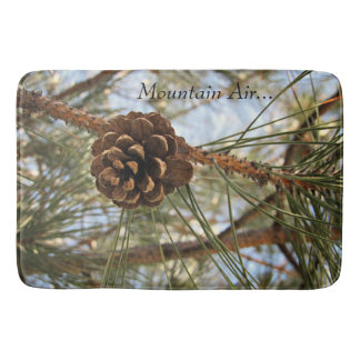 Mountain Air Pine Cone Bath Mat - Groß Badematte