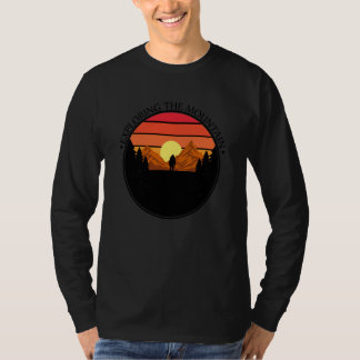 Mountain and Forest Scene  100 T-Shirt