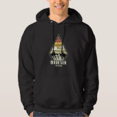 Mountain and Forest Scene  53 Hoodie (Vorderseite)