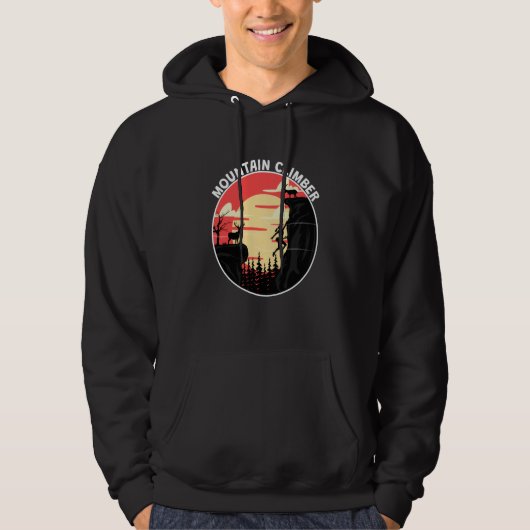 Mountain and Forest Scene 55 Hoodie (Vorderseite)
