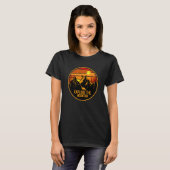 Mountain and Forest Scene Silhouette  44 T-Shirt (Vorne ganz)