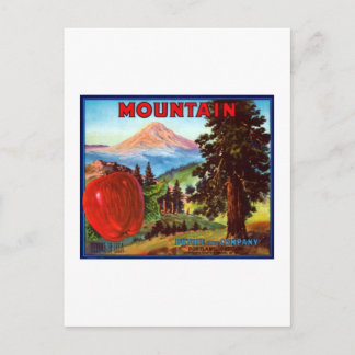 Mountain Apples Portland Oregon Postkarte