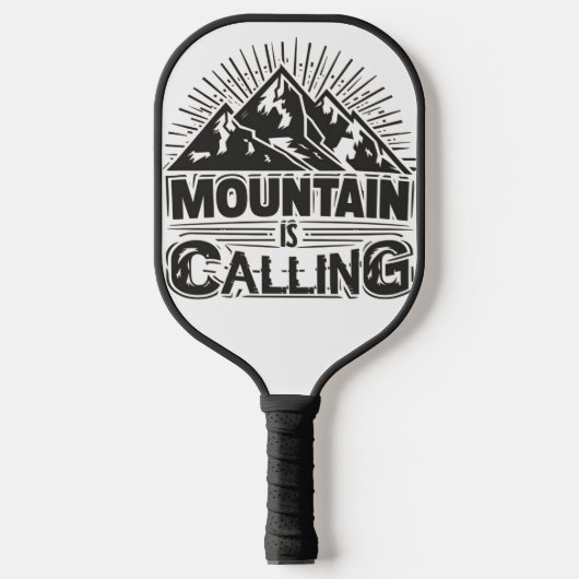Mountain Art & Adventure: Nature's Call Pickleball Schläger (Vorderseite)