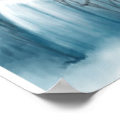 Mountain Art "Behalt Calm & Steady" Zuhause Office Poster (Ecke)