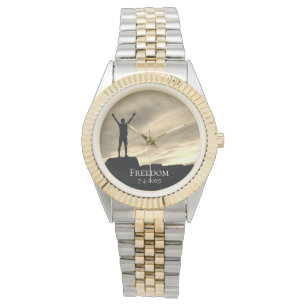 *~* Mountain Award Abschluss Retirement Freedom Armbanduhr