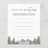 Mountain Baby Dusche schätzt das süße Schlamassspi (Vorderseite)