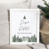 Mountain Baby Duwer Windschutzscheibe Ticketsignat Poster