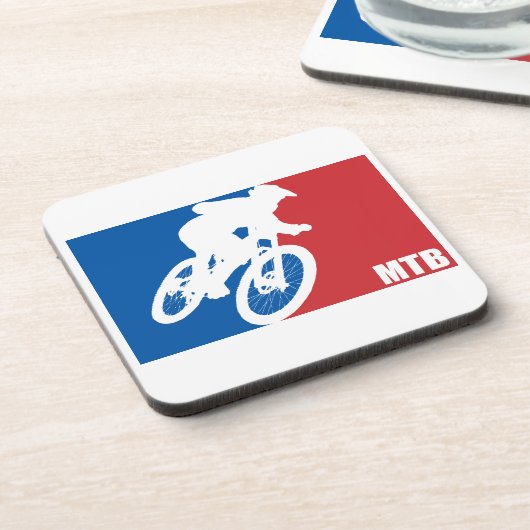 Mountain Bike All-Star Getränkeuntersetzer (Linke Seite)