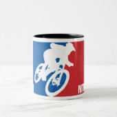 Mountain Bike All-Star Zweifarbige Tasse (Mittel)
