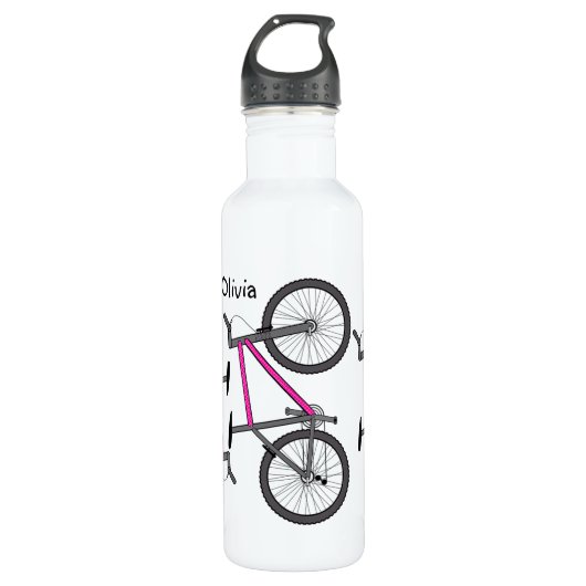 Mountain Bike Bicycle Edelstahlflasche (Vorderseite)