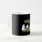 Mountain Bike Bike MTB Radfahren Geschenk Idee Kaffeetasse (Vorderseite Links)