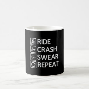 Mountain Bike Bike Wiederholung Downhill MTB Gesch Kaffeetasse