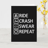 Mountain Bike Bike Wiederholung Downhill MTB Gesch Karte (Gelbe Blume)