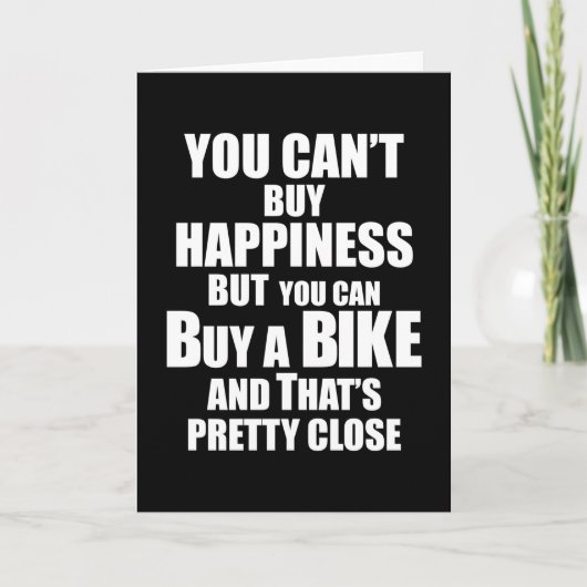 Mountain Bike Biken Radfahren MTB Geschenk Idee Karte (Vorderseite)