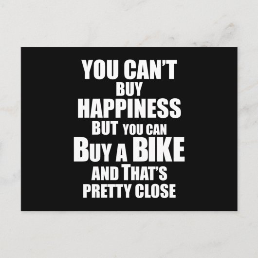 Mountain Bike Biken Radfahren MTB Geschenk Idee Postkarte (Vorderseite)