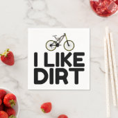 MOUNTAIN BIKE DIRT SERVIETTE (Beispiel)