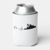 Mountain Bike Heartbeat Dosenkühler (Kanne Vorderseite)