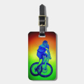 Mountain bike Llandegla mtb bmx Gepäckanhänger (Vorderseite vertikal)