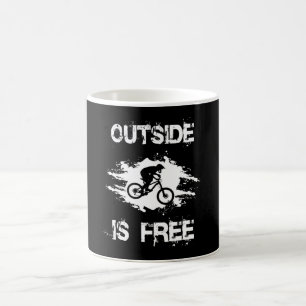 Mountain Bike Mountainbike MTB Fahrradverleih Gesc Kaffeetasse