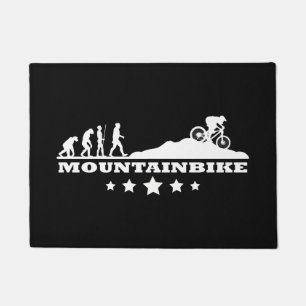 Mountain Bike MTB Evolution Gift for Men Woman Fußmatte